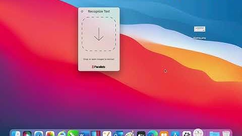 Parallels Toolbox for Mac - Recognize Text