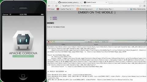 Get started building mobile app with Ember.js and PhoneGap