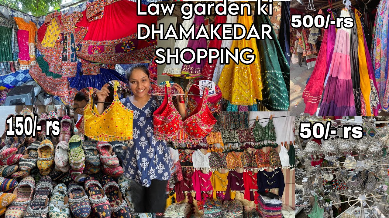 LAW GARDEN NAVRATRI SPECIAL IN AHMEDABAD | AWESOME NAVRATRI COLLECTION | DR NISHA SHOPPING VLOGS