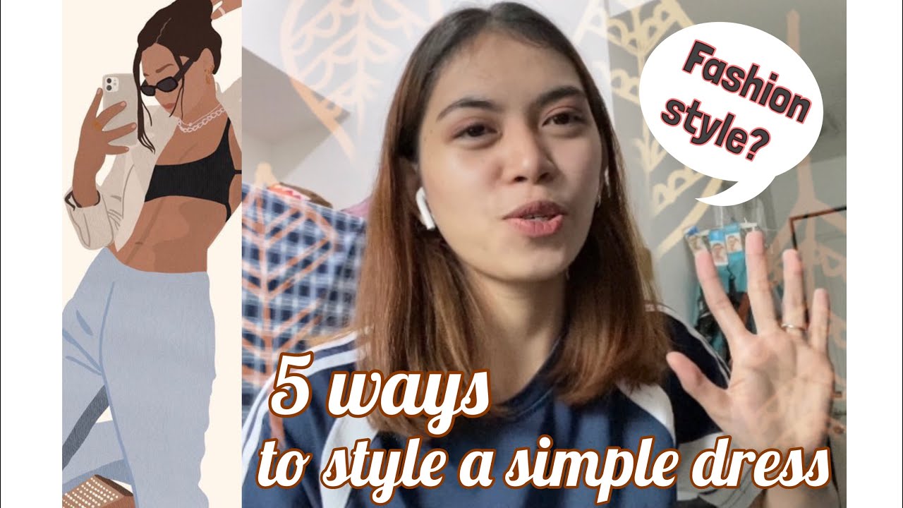 OUTFIT TIPS 5 Ways to Style a Simple Dress (Super Backless Dress from