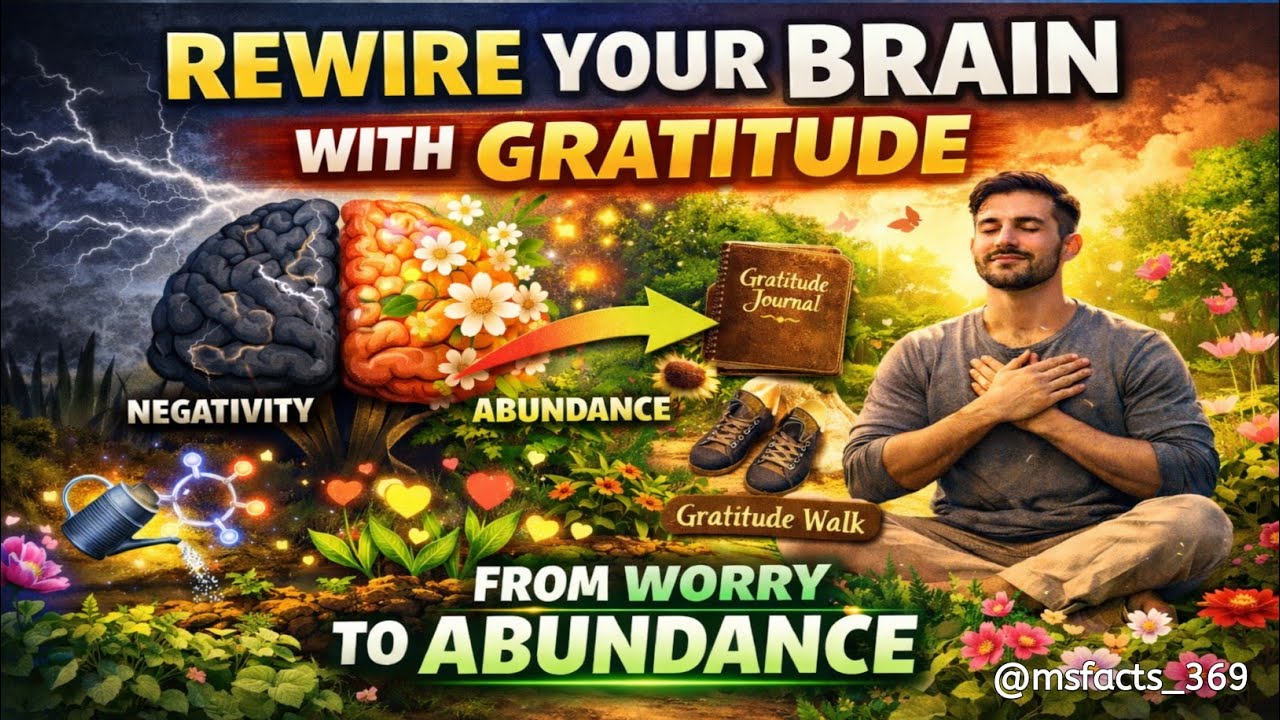 Rewire Your Brain with Gratitude | From Negativity to Abundance | Science of Thankfulness