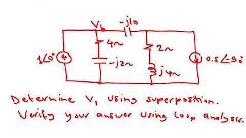 Elec Eng 2CI5: Lecture 27, AC Circuit Analysis
