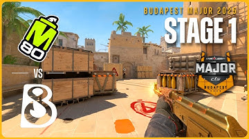 B8 vs M80 - HIGHLIGHTS - StarLadder Budapest Major 2025 - STAGE 1 | CS2