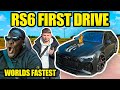 First drive in the worlds fastest audi rs6 c8 1100 bhp