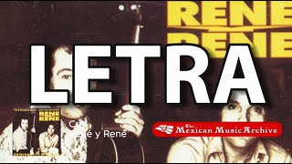 Crei Interpretada por Rene y Rene | Letra (Lyric Video)