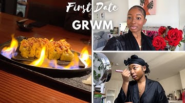 GRWM FOR MY FIRST DATE (WE MET ON HINGE!!) | I almost didn