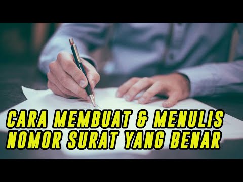 Video: Teks Surat: Cara Menulisnya Dengan Betul