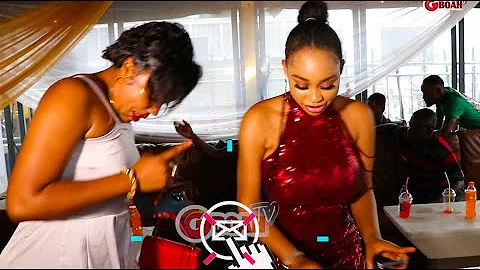 Watch How A Fan Challenges Actress Yetunde Barnabas To A Dance-off At Bukola Olatunji's Premiere,
