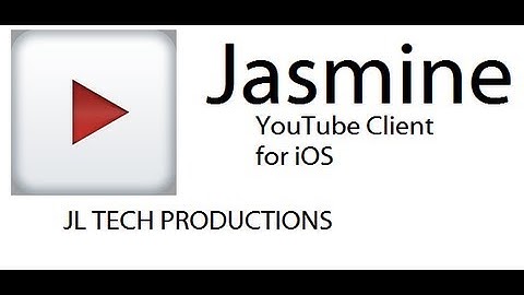 Jasmine - YouTube Client for iOS Review