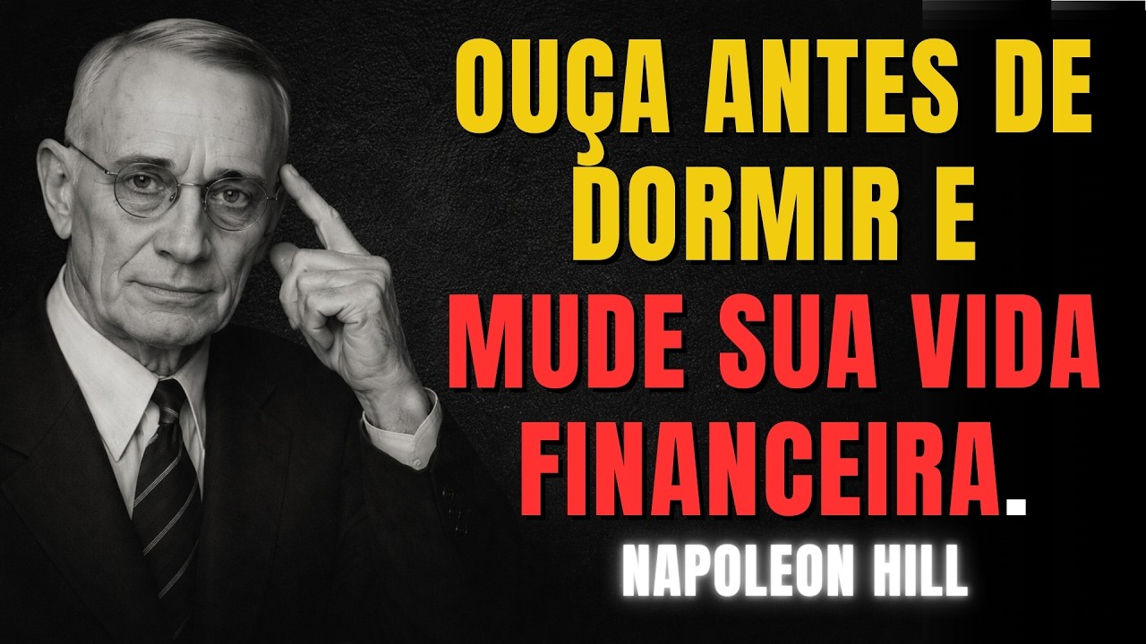 1 NOITE OUVINDO ISSO E SUA MENTE NUNCA MAIS SERÁ A MESMA | Napoleon Hill
