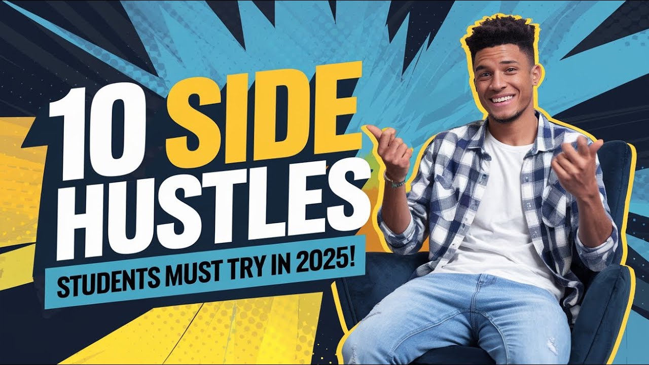 10 Best Side Hustles for Students to Make Money in 2025! - YouTube
