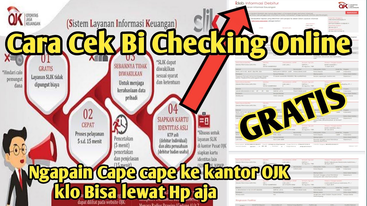 Cara cek Bi Checking via hp - Cara cek bi checking online terbaru