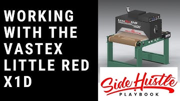 Working with the Vastex Little Red X1D Conveyor Dryer