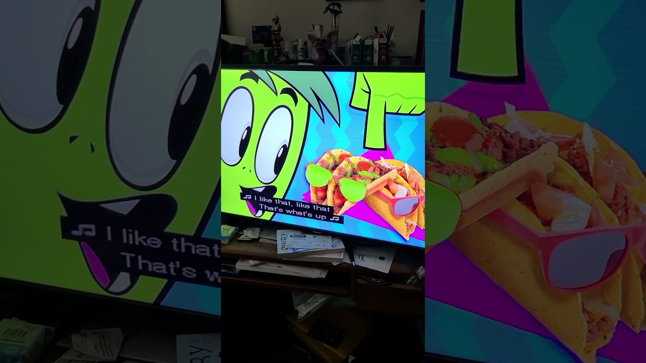 Teen Titans go That's what's up intro HD clip