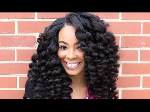 Heatfreetv Curl Wanding Heat Free Hair Style Tutorial Youtube