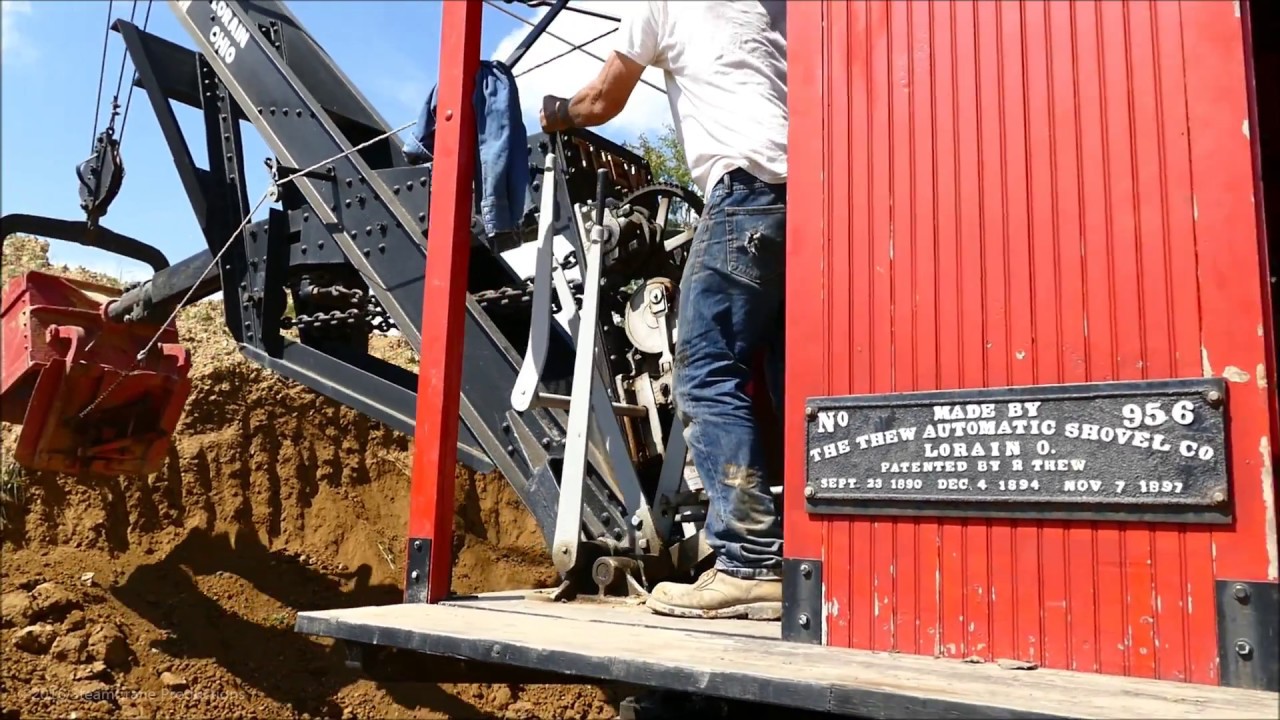Thew Automatic Steam Shovel National Pike Show, Brownsville PA YouTube