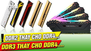Dùng chung   RAM DDR2 DDR3 DDR4 Cho nhau ?