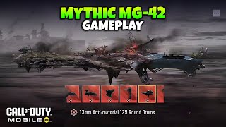 Mythic MG42 All Upgrades, Kill Effects & Iron Sight Gameplay COD Mobile - Season 4 CODM Leaks