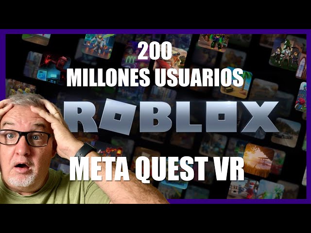 Roblox llega a las gafas de realidad virtual de Meta Quest - Novedades  Tecnología - Tecnología 