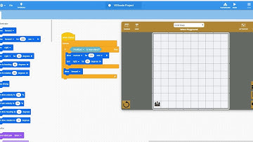 Basic autonomous robot running in Vex VR world Part 2