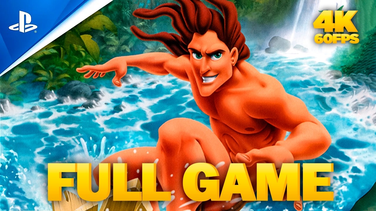 Tarzan PS2 Full Game Walkthrough Gameplay Part 1 | 4K No Commentary