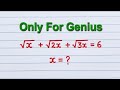 Germany | Can you solve this? | A Nice Maths Olympiad Algebra Problem |