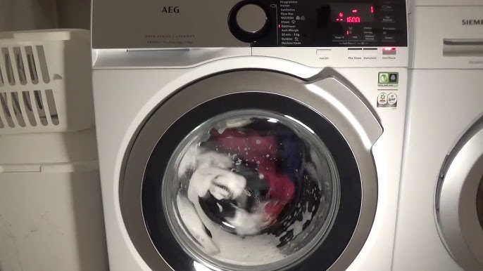 Verrijken ballon relais AEG L8FE96ES wasmachine - EverythingVideo - YouTube