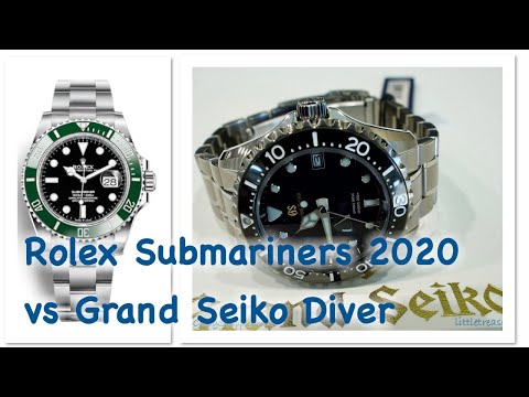 2020 Submariner vs Grand Seiko Diver
