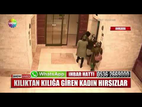 Kılıktan kılığa giren kadın hırsızlar