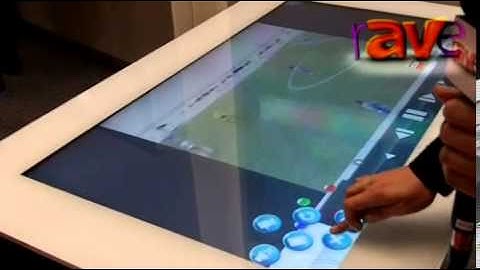 ISE 2013: NEC Demos Interactive Table Display With QuadraConcepts
