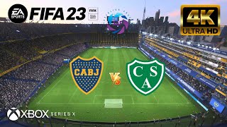 Fifa 23 - Boca Juniors Vs Sarmiento Liga Argentina Next Gen - Series X 4K 60Fps