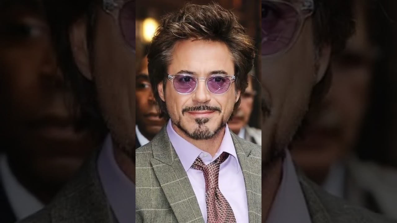 Robert Downey Jr has the best hairstyle Iron man edit