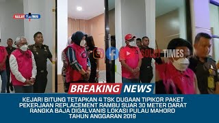 Jaksa Tetapkan 4 TSK Dugaan Korupsi T.A 2019 di Kantor Distrik Navigasi Kelas I Bitung