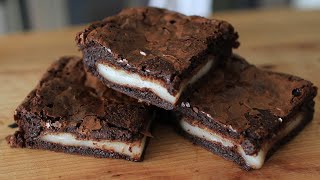 Mochi Brownies Recipe (Gluten Free!) | 쫀득한 떡 브라우니 만들기 (노밀가루)