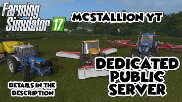 HOW TO CONNECT TO THE FARM SIM 17 DEDICATED SERVER