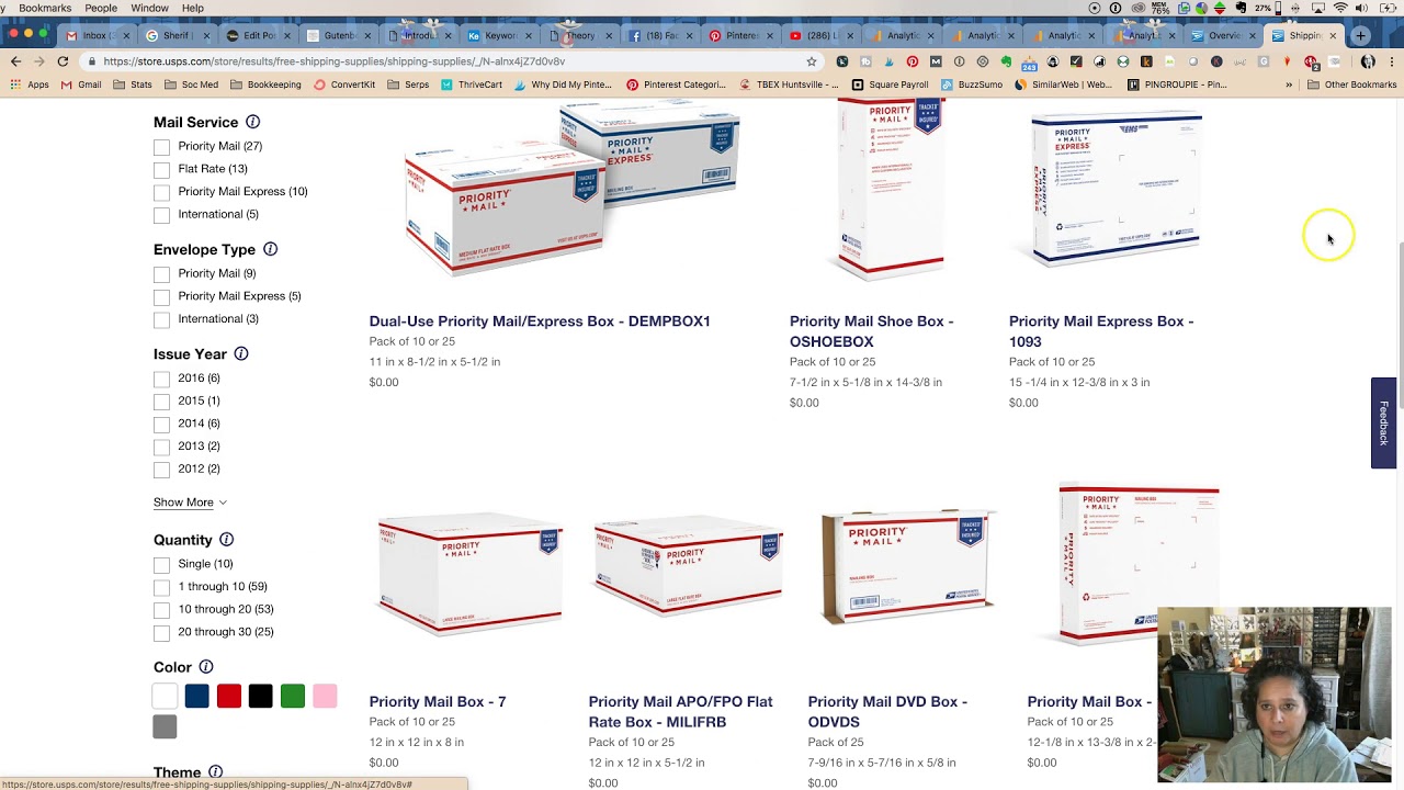 Shipping Supplies, Free Shipping Supplies