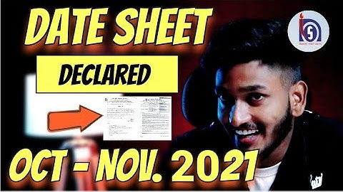 Nios Oct - Nov Date Sheet Declared 2021 | Practical & Theory Examination | How to pass 100 %