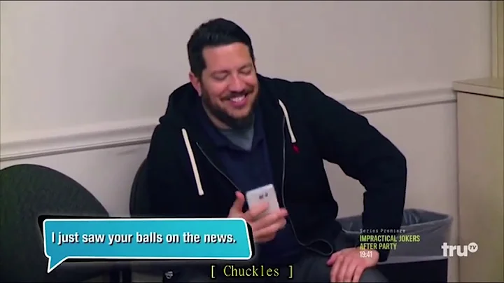 Impractical Jokers - Sal (Getting a reply challenge)