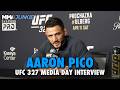 Aaron Pico warns Patricio Pitbull after callout: 'Be careful what you wish for' | UFC 327