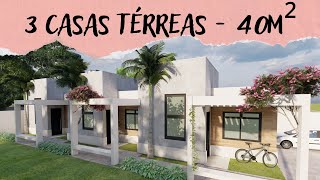 CONDOMÍNIO DE CASAS TÉRREAS COM 40m² ( Canaã de Carajás - PA)