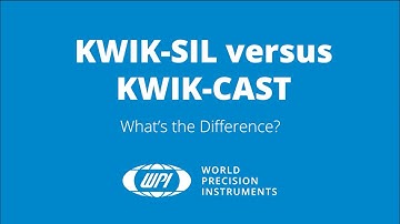 KWIK-SIL versus KWIK-Cast, What