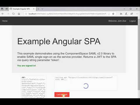 SAML SSO - Angular App, ASP.NET Core SP and Okta IdP
