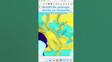 ¿Sabías que puedes acoplar geología de un archivo shapefile de ESRI en un modelo de malla Voronoi de
