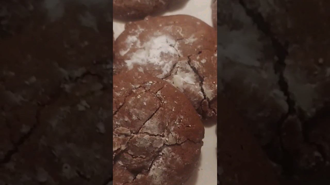 double choclate cookie - YouTube