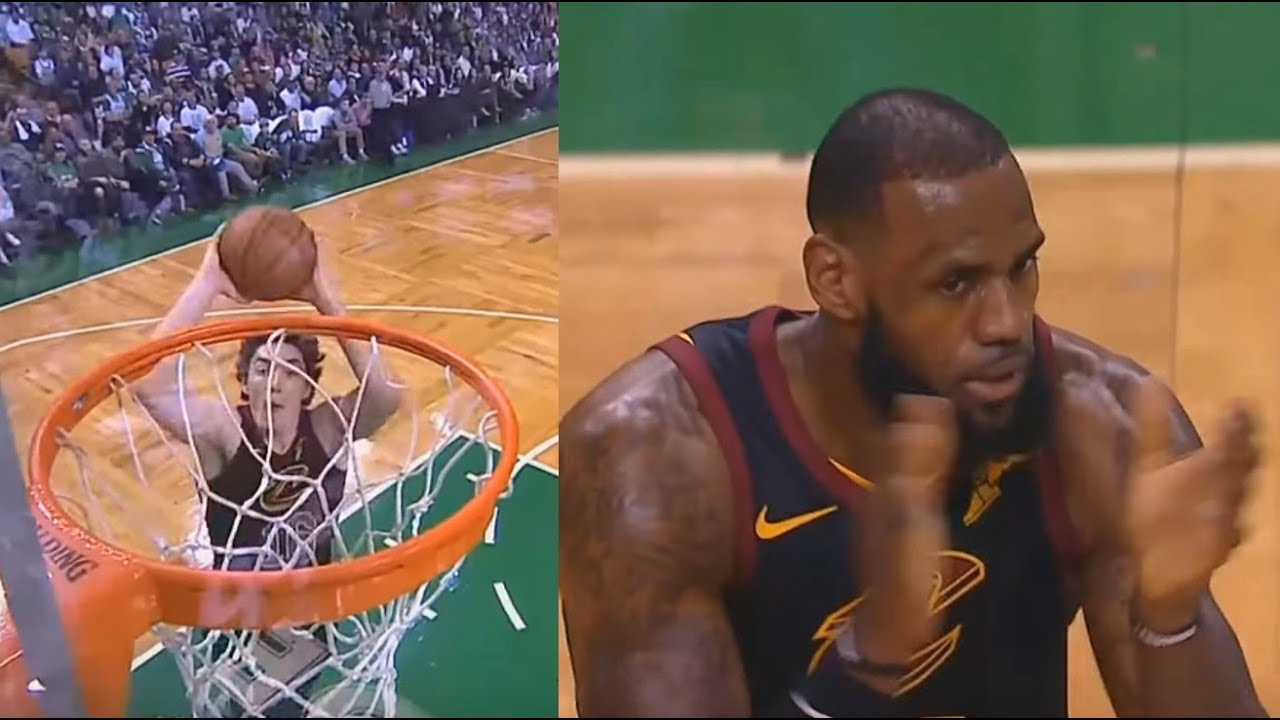 WATCH: Cedi Osman gets LeBron James hyped with pregame dance moves