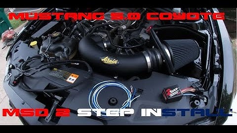 MSD 2 Step Ford Mustang GT - This thing is loud!!