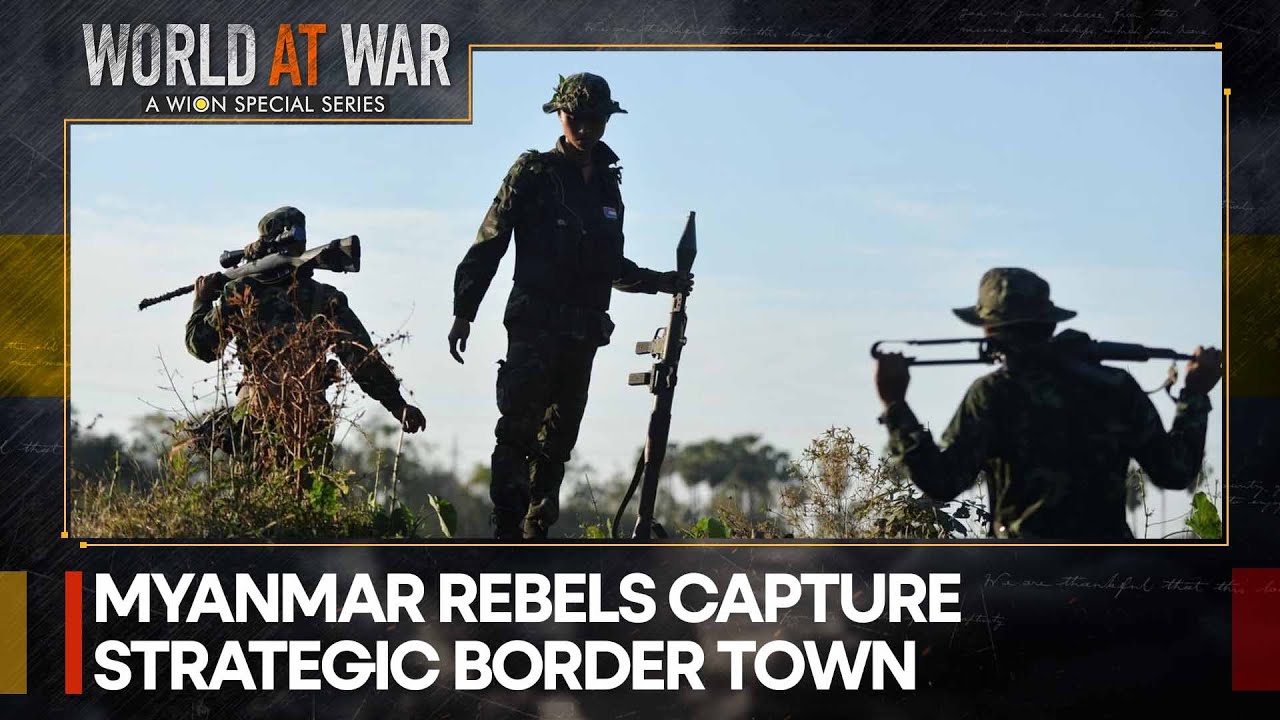 Intense clashes between Myanmar military and rebels  World at War