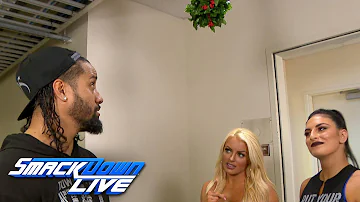 Mandy Rose tries to get Jimmy Uso under the mistletoe: SmackDown LIVE, Dec. 25, 2018