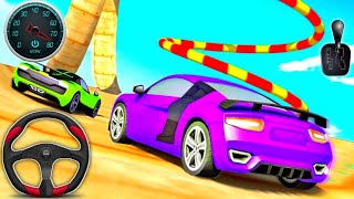 Mega Ramp Sports Car Simulator - GT Car Racing Impossible Stunts 3D - Android Gameplay #2 screenshot 3