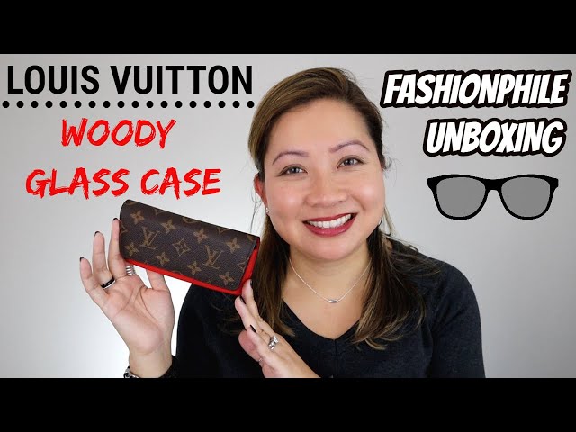 Louis Vuitton Monogram Woody Glasses Case Louis Vuitton